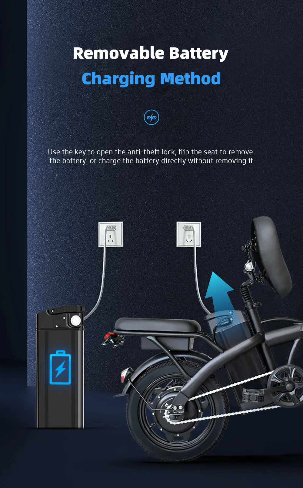 ZPW Ebike K100 400W 48V 30AH Electric bike Adult Fat Tire Folding Electric Bicycle City Commuter Electric Bike Urban Ebike ZPW Ebike K100 400W 48V 30AH Electric bike Adult Fat Tire Folding Electric Bicycle City Commuter Electric Bike Urban Ebike