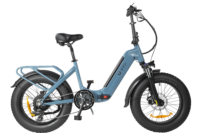 DYU FF500 E-bike Folding 500W Motor 48V14AH Lithium Battery City Riding Electric Bicycle Women's 20*4.0 Fat Tire Electric Bike