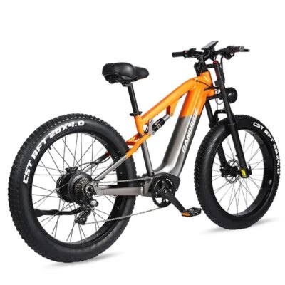New Ebike X800 1500W 48V 20AH 26 Inch 4.0 Fat Tyre Off-road Electric Bike Men's Mountain Bike Snowmobile Electric Bike - Image 4