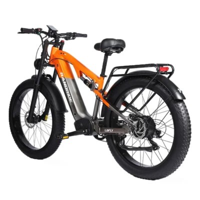 New Ebike X800 1500W 48V 20AH 26 Inch 4.0 Fat Tyre Off-road Electric Bike Men's Mountain Bike Snowmobile Electric Bike - Image 3