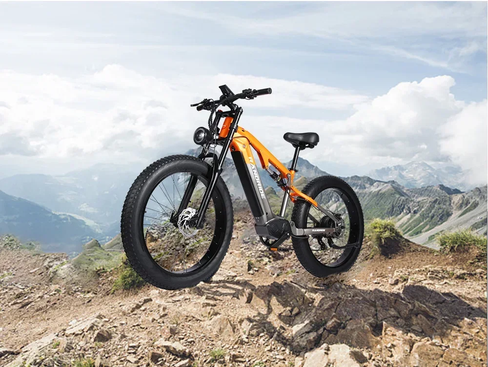 New Ebike X800 1500W 48V 20AH 26 Inch 4.0 Fat Tyre Off-road Electric Bike Men's Mountain Bike Snowmobile Electric Bike