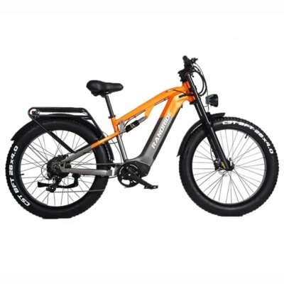 New Ebike X800 1500W 48V 20AH 26 Inch 4.0 Fat Tyre Off-road Electric Bike Men's Mountain Bike Snowmobile Electric Bike - Image 2