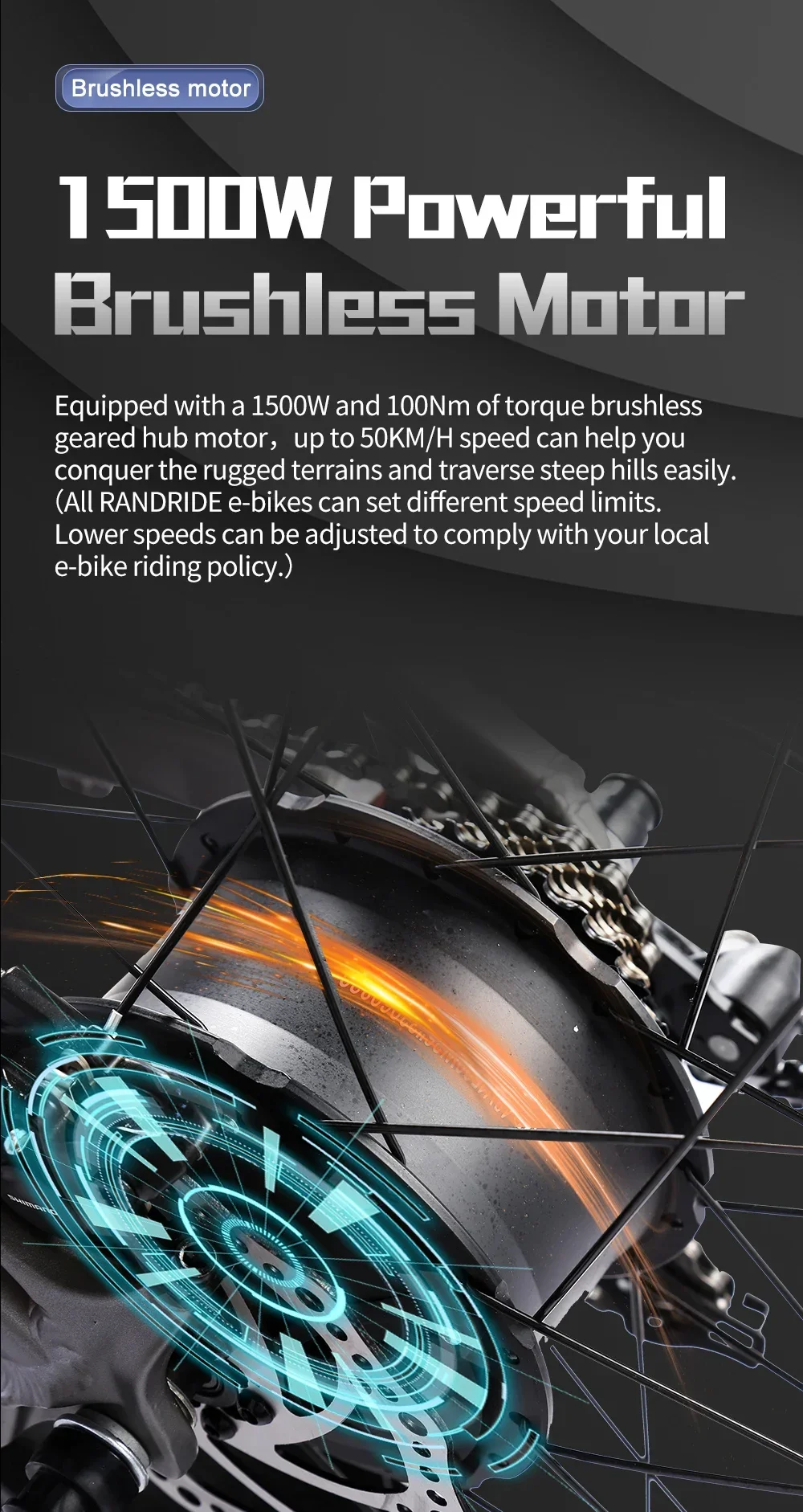New Ebike X800 1500W 48V 20AH 26 Inch 4.0 Fat Tyre Off-road Electric Bike Men's Mountain Bike Snowmobile Electric Bike