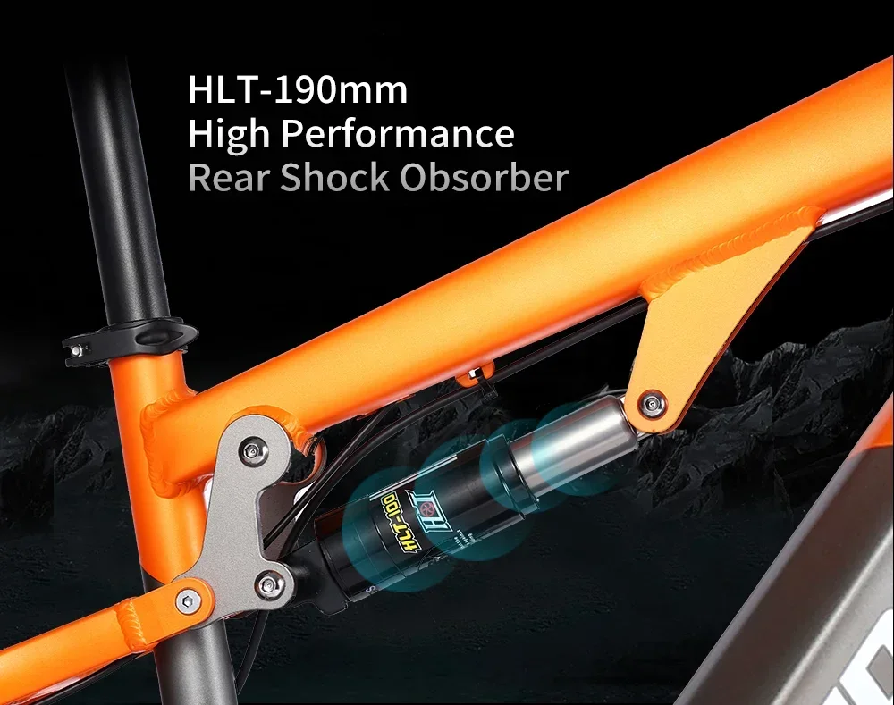 New Ebike X800 1500W 48V 20AH 26 Inch 4.0 Fat Tyre Off-road Electric Bike Men's Mountain Bike Snowmobile Electric Bike