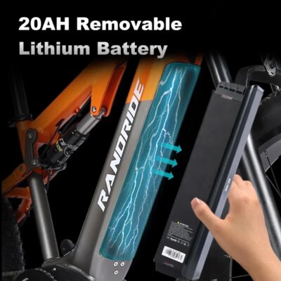 New Ebike X800 1500W 48V 20AH 26 Inch 4.0 Fat Tyre Off-road Electric Bike Men's Mountain Bike Snowmobile Electric Bike - Image 6