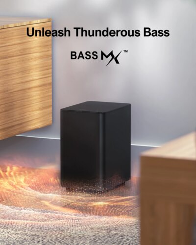 ULTIMEA 320W 5.1 Soundbar with Wireless Subwoofer&2 Surround Speakers, 3D Surround Sound System Home Theater Bluetooth Speakers - Image 4