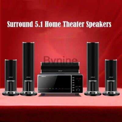 New 100W High-power KTV Home TV Living Room Bluetooth Speaker Surround Sound Subwoofer Speaker 5.1 Home Theater System Audio Set - Image 2