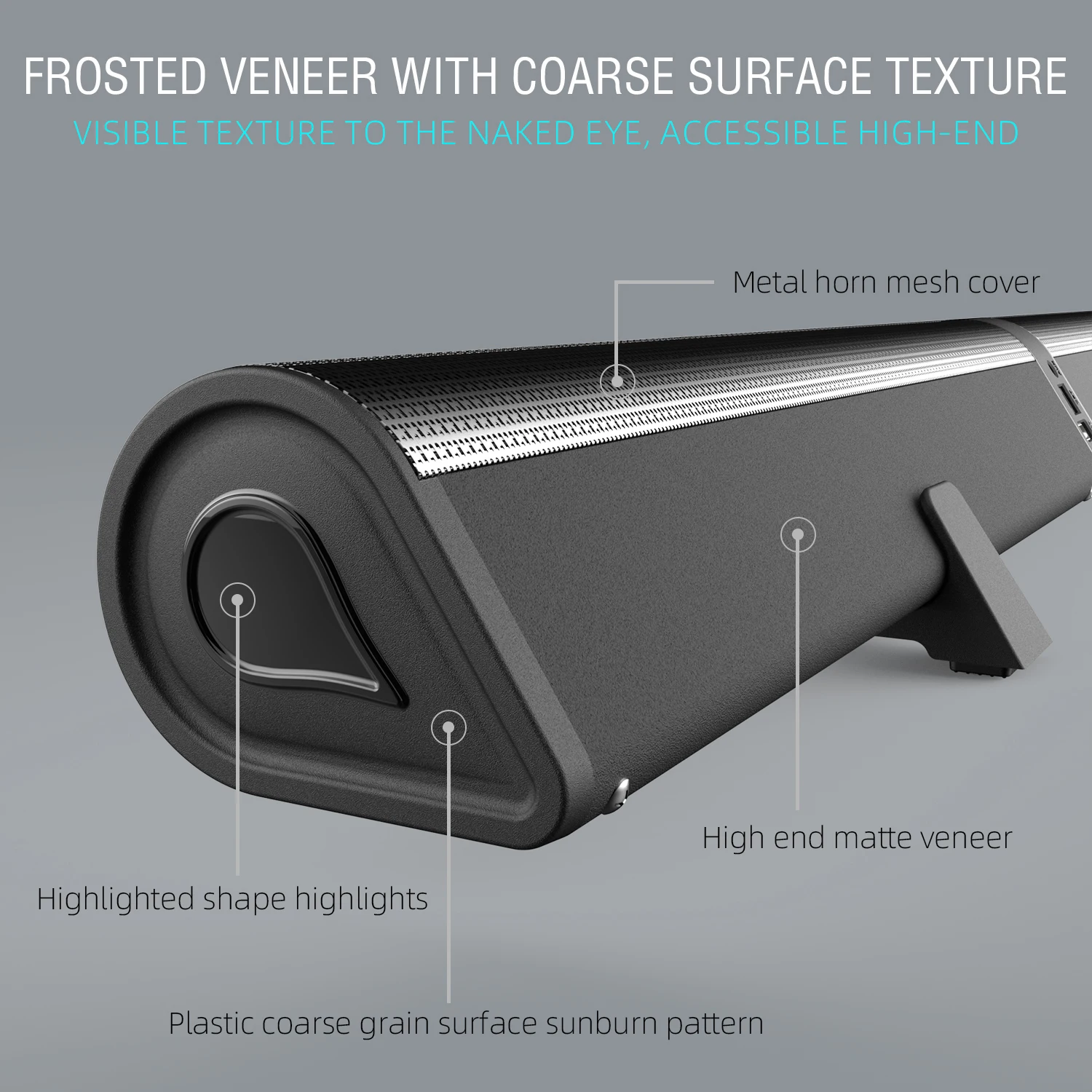 Home Theater 3D Stereo Surround Wireless Speaker Multi-Function Subwoofer Soundbar Support Foldable Split For TV/PC
