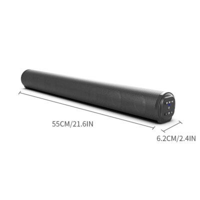 2024 Soundbar Sound Wireless Bluetooth Car Computer Speaker Stereo Tv Home Theater Sombar For 3.5mm Output PC - Image 2