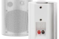 Herdio 2PCS Passive Outdoor Speakers 300 Watts 5.25'' Outdoor Speaker Waterproof For Patio Indoor Outdoor Home Theater Sound Box