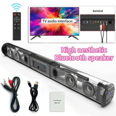 Super Powerful Wireless Bluetooth Speaker Portable Sound Bar Caixa De Som Bluetooth Home Theater TV Sound Box Subwoofer FM Radio - Image 2