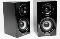 4 Inch 3D Stereo Wooden Rear Center Surround Speaker Home Theater Antimagnetic Passive Audio Combination High Fidelity Audio