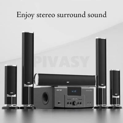 8 Inch 4Ω High Power TV Living Room KTV Bluetooth 4.0 Speaker Stereo Sound Subwoofer Speaker 5.1 Home Theater System Audio Set - Image 6