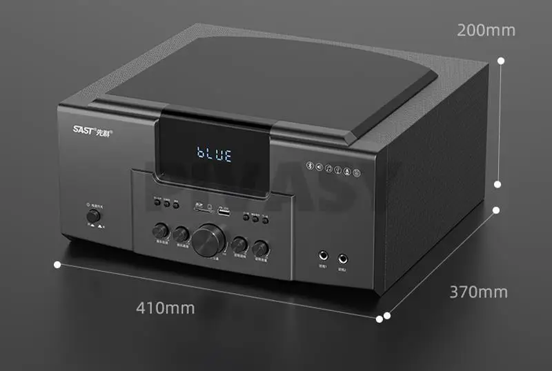 8 Inch 4Ω High Power TV Living Room KTV Bluetooth 4.0 Speaker Stereo Sound Subwoofer Speaker 5.1 Home Theater System Audio Set
