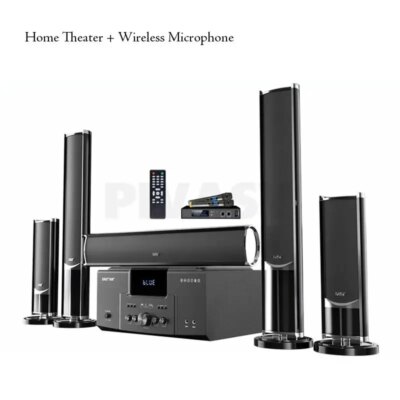 8 Inch 4Ω High Power TV Living Room KTV Bluetooth 4.0 Speaker Stereo Sound Subwoofer Speaker 5.1 Home Theater System Audio Set - Image 3