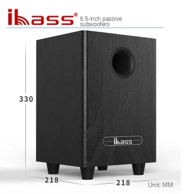 Portable high-power 6.5-inch subwoofer IBASS home 5.1 Bluetooth home theater amplifier with speaker maximum output power 100W