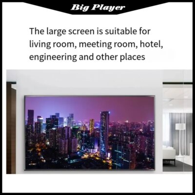65-Inch LED Smart HD Internet TV with Android System 4K New 42 46 50 55 60 65 Network Home Hotels RVs USB Electric Power Source - Image 3