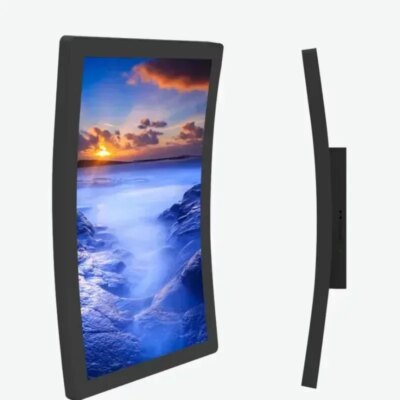 65 inch smart tv 4k lcd curved screen 70 inch 75" curved led tv 4 k hd android television wall mount - Image 2