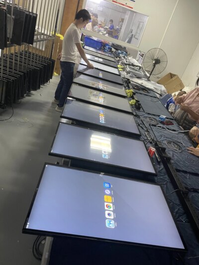 LCD TV Display Panel Advertising Equipment Smart Television 43 55 Inch Smart Tv 4k Ultra Hd Indoor Lcd Screen - Image 5