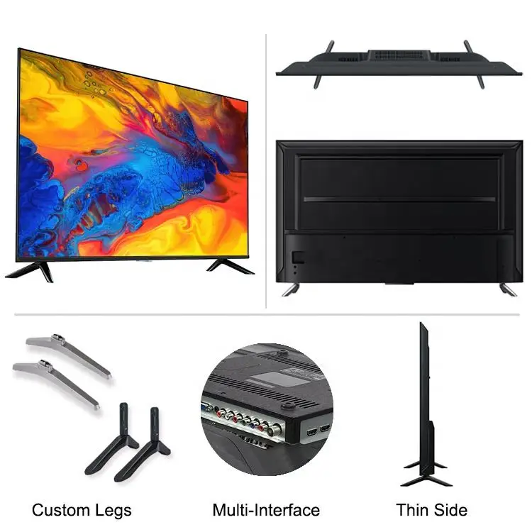 75 80 85 100 120 Inch 4k UHD Flat Smart OLED TV UHDTV