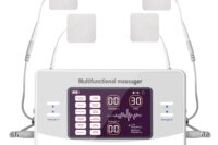12 Modes Tens Machine Electric Muscle Stimulator EMS Acupuncture Low Frequency Massage Therapy Device Health Care Relax
