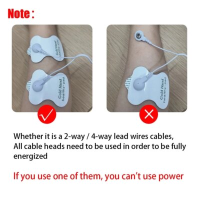 Electronic Pulse Massager Acupuncture EMS Tens Muscle Stimulator Microcurrent Low Frequency Slimming Massage Machine Health Care - Image 5