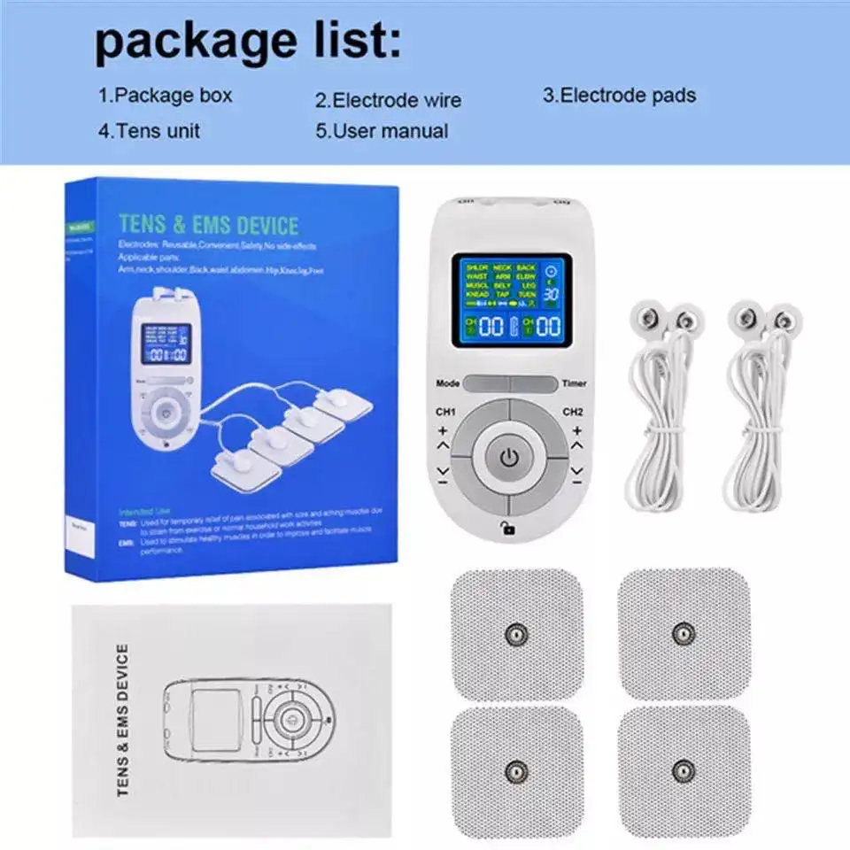 Low Frequency Pulse Physiotherapy Electronic EMS Tens Massager Machine Frequency Device Electric Nerve Muscle Stimulator Health Low Frequency Pulse Physiotherapy Electronic EMS Tens Massager Machine Frequency Device Electric Nerve Muscle Stimulator Health