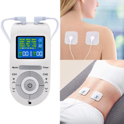 Low Frequency Pulse Physiotherapy Electronic EMS Tens Massager Machine Frequency Device Electric Nerve Muscle Stimulator Health - Image 4