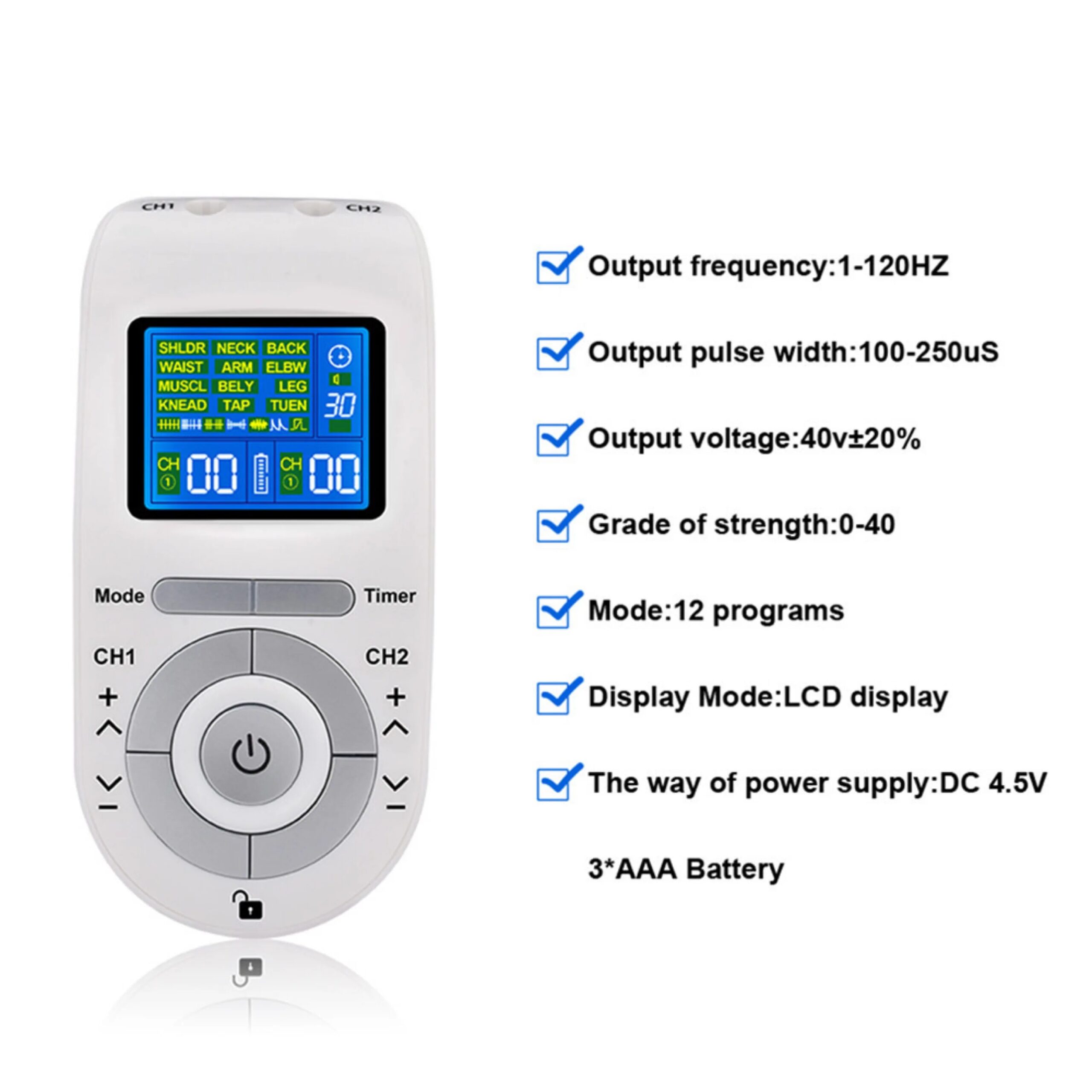 Low Frequency Pulse Physiotherapy Electronic EMS Tens Massager Machine Frequency Device Electric Nerve Muscle Stimulator Health Low Frequency Pulse Physiotherapy Electronic EMS Tens Massager Machine Frequency Device Electric Nerve Muscle Stimulator Health