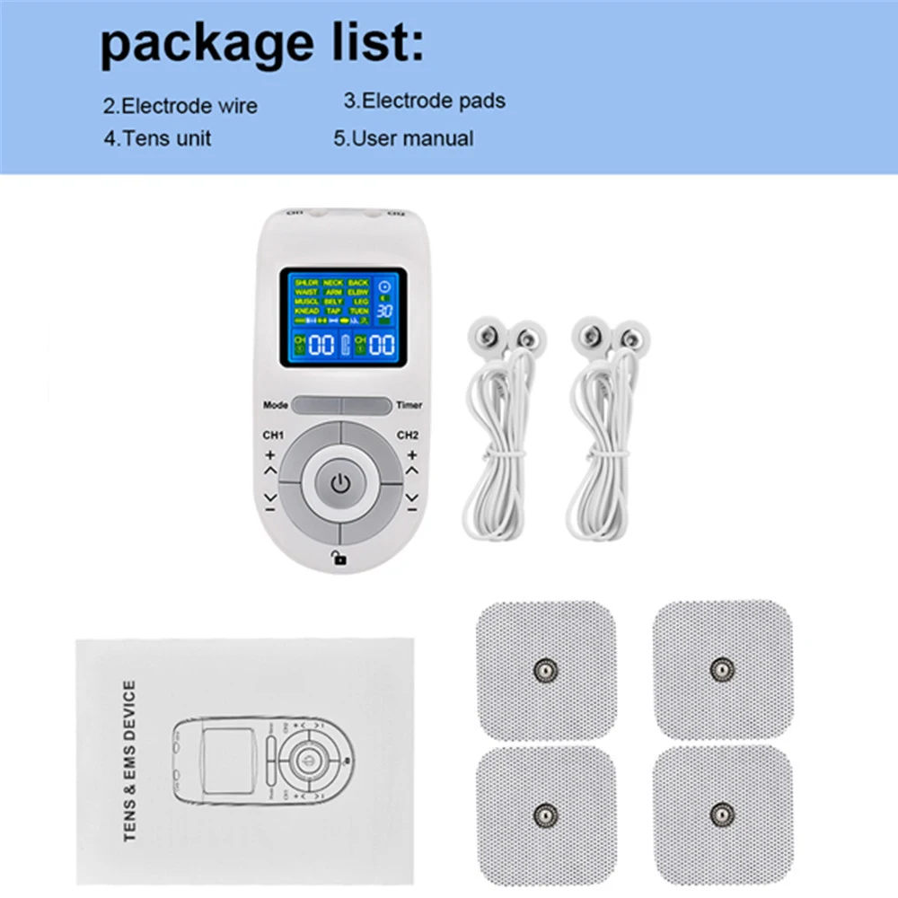 Low Frequency Pulse Physiotherapy Electronic EMS Tens Massager Machine Frequency Device Electric Nerve Muscle Stimulator Health Low Frequency Pulse Physiotherapy Electronic EMS Tens Massager Machine Frequency Device Electric Nerve Muscle Stimulator Health