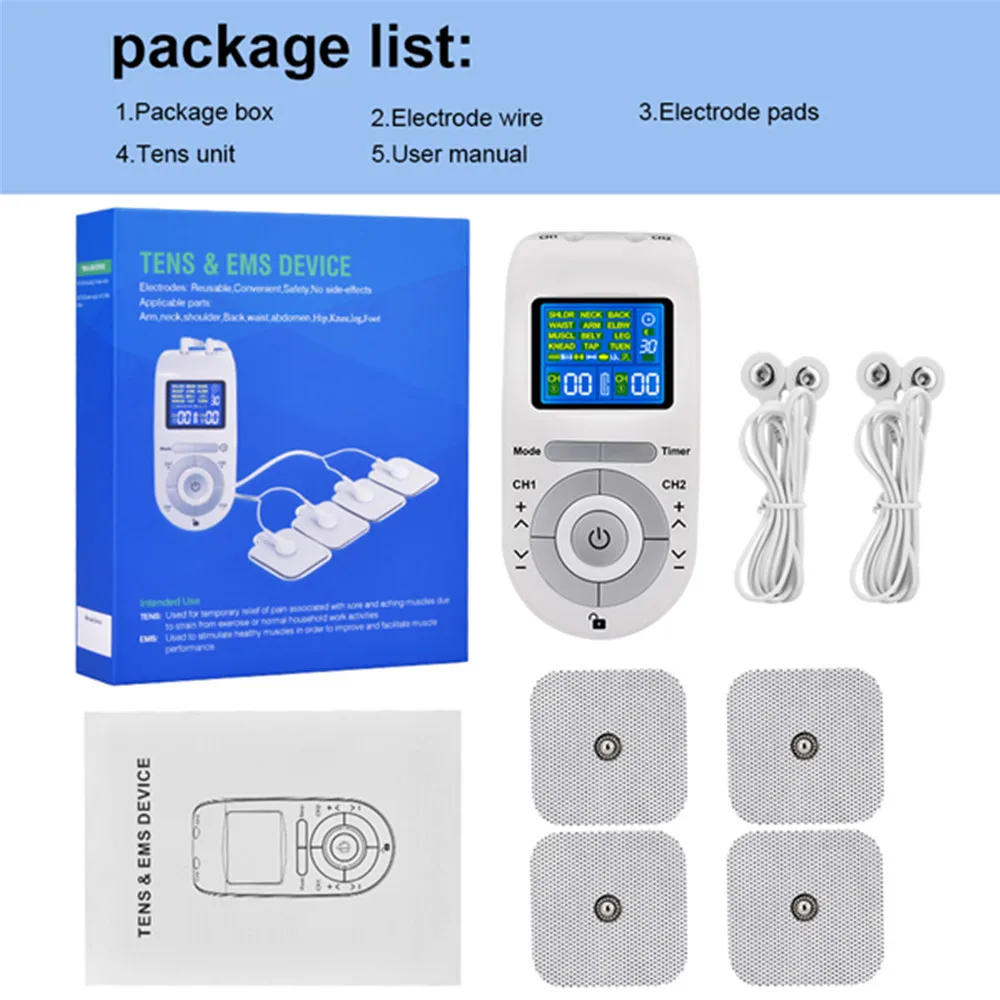 Low Frequency Pulse Physiotherapy Electronic EMS Tens Massager Machine Frequency Device Electric Nerve Muscle Stimulator Health Low Frequency Pulse Physiotherapy Electronic EMS Tens Massager Machine Frequency Device Electric Nerve Muscle Stimulator Health