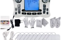 12 Modes Electrical Tens Pulse Massager EMS Muscle Stimulator Acupuncture Digital Frequency Physiotherapy Machine Fat Burner