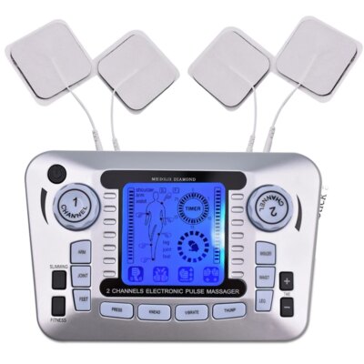 Electric Pulse Massager Tens EMS Muscle Stimulator 12Modes Digital Therapy Machine Massager Pain Relief Tool Health Care Machine - Image 6
