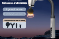 Electric Fascia Gun Massager Body Relaxation Trigger Point Massage Machine for Fitness Hammer Home Handheld Hammer