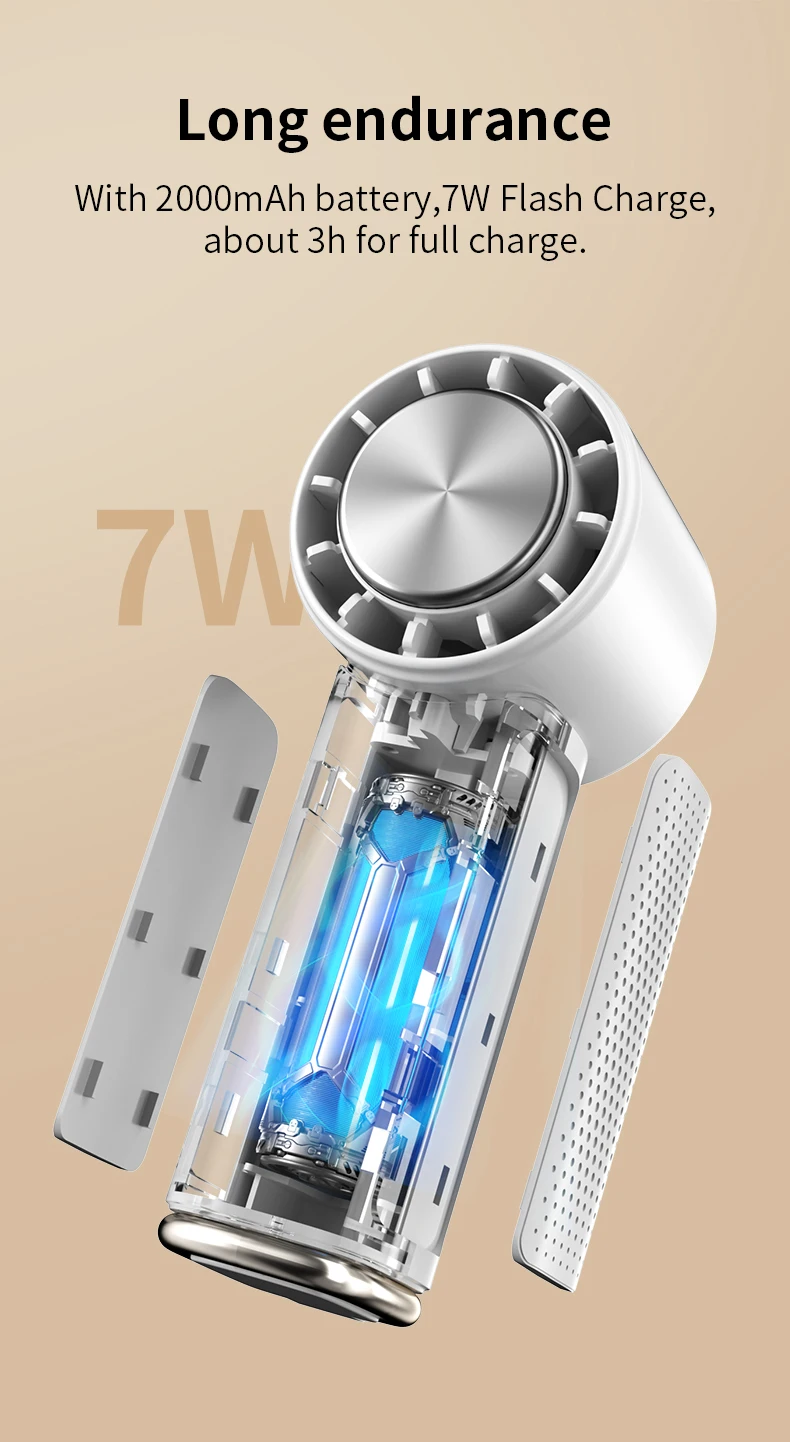 Mini Air Conditioner Portable  Air Cooler USB Rechargeable 2000mAh Hand Fan for Outdoor Camping Mini Air Conditioning