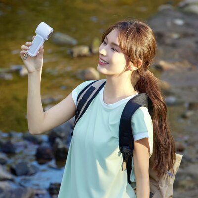 Mini Air Conditioner Portable  Air Cooler USB Rechargeable 2000mAh Hand Fan for Outdoor Camping Mini Air Conditioning - Image 6