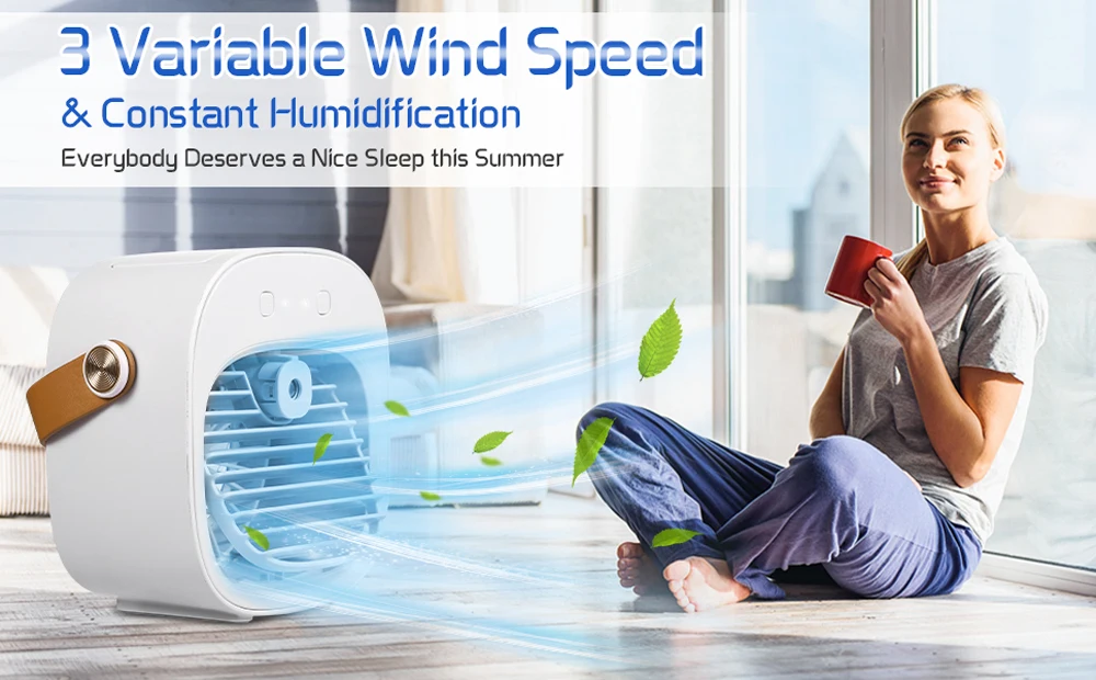 Portable Air Conditioner Rechargeable Mini Air Conditioners Personal Air Conditioning Cordless Air Cooler Fan For Room Camping Portable Air Conditioner Rechargeable Mini Air Conditioners Personal Air Conditioning Cordless Air Cooler Fan For Room Camping
