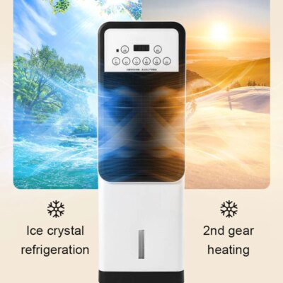 DMWD Water Cooled Air Conditioning Fan Cooler Humidifier Cooling Conditioner Heating Stove Radiator Warmer Blower Mobile Heater - Image 6