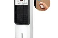 DMWD Water Cooled Air Conditioning Fan Cooler Humidifier Cooling Conditioner Heating Stove Radiator Warmer Blower Mobile Heater