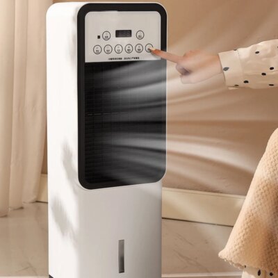 DMWD Water Cooled Air Conditioning Fan Cooler Humidifier Cooling Conditioner Heating Stove Radiator Warmer Blower Mobile Heater - Image 3