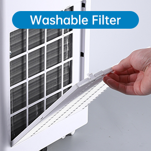Mobile Air Conditioner, 9000 BTU,Cooling, Ventilation And Dehumidification 3 In 1, Room Size Up To 75m³ (25㎡), With Exhaust Pipe