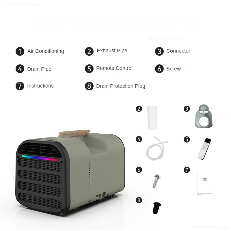 EU 220V Portable Air Conditioning Compressor Summer Outdoor Camping Air Conditioner Household Appliances Refrigeration Machine EU 220V Portable Air Conditioning Compressor Summer Outdoor Camping Air Conditioner Household Appliances Refrigeration Machine