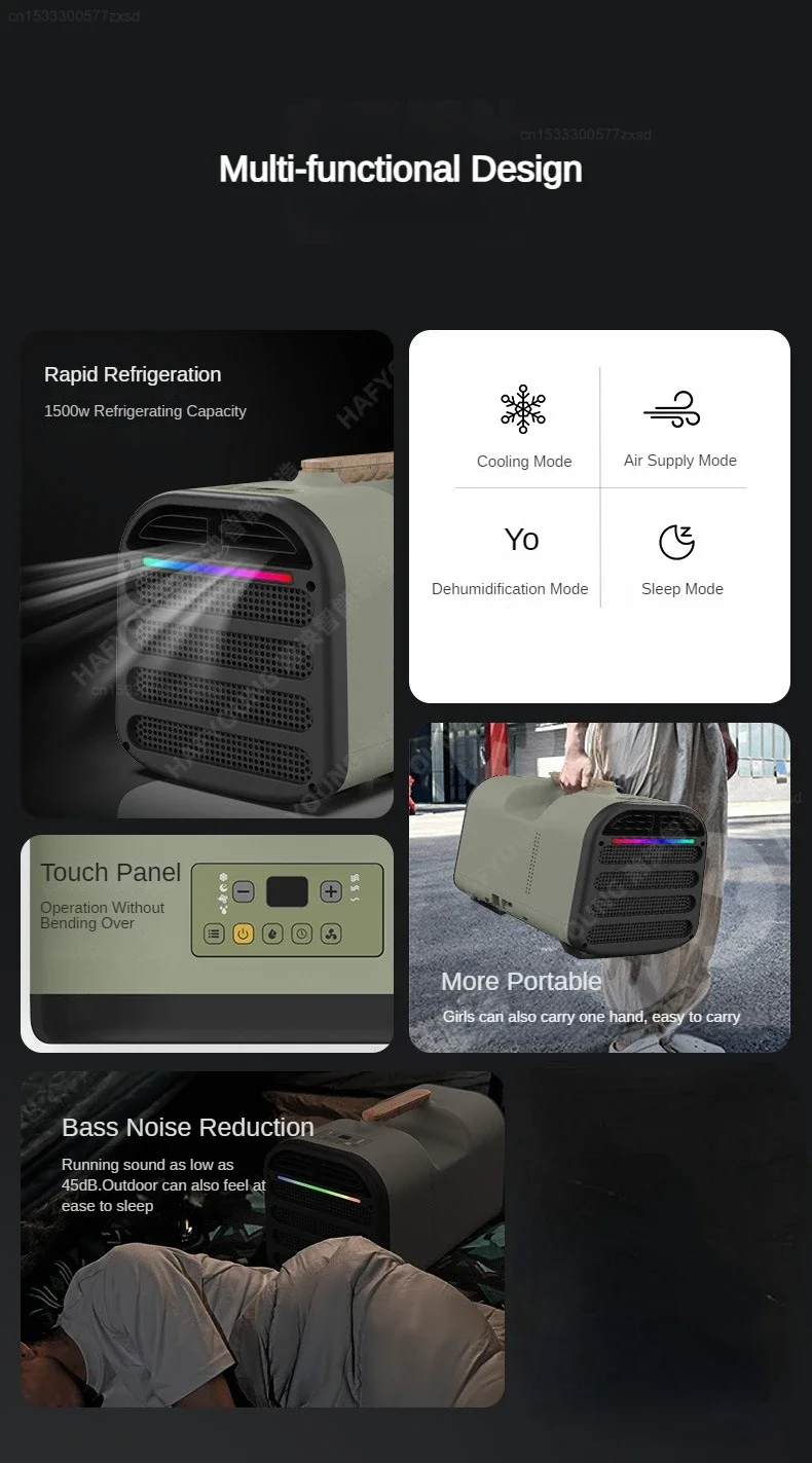 EU 220V Portable Air Conditioning Compressor Summer Outdoor Camping Air Conditioner Household Appliances Refrigeration Machine EU 220V Portable Air Conditioning Compressor Summer Outdoor Camping Air Conditioner Household Appliances Refrigeration Machine