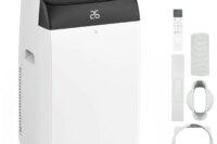 3 in 1 Portable Air Conditioner with Remote Control 10000 Btus/H 2.6 kW 42L/Day Dehumidification 2 Speed Fan, Cooling, 24H Timer