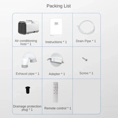Portable Air Conditioning Compressor Outdoor Camping Air Conditioner Household Appliances Dehumidifier Refrigeration Machine - Image 6