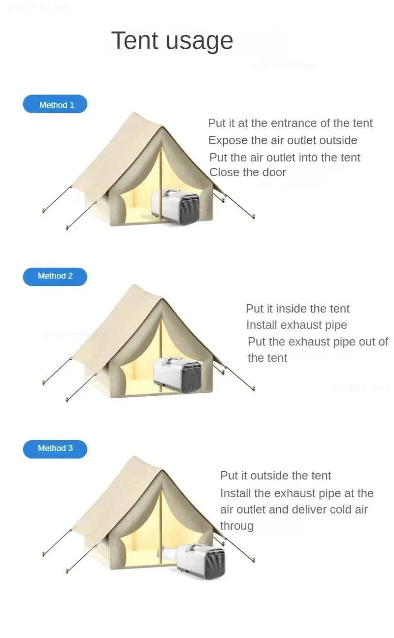 Portable Air Conditioning Compressor Outdoor Camping Air Conditioner Household Appliances Dehumidifier Refrigeration Machine Portable Air Conditioning Compressor Outdoor Camping Air Conditioner Household Appliances Dehumidifier Refrigeration Machine