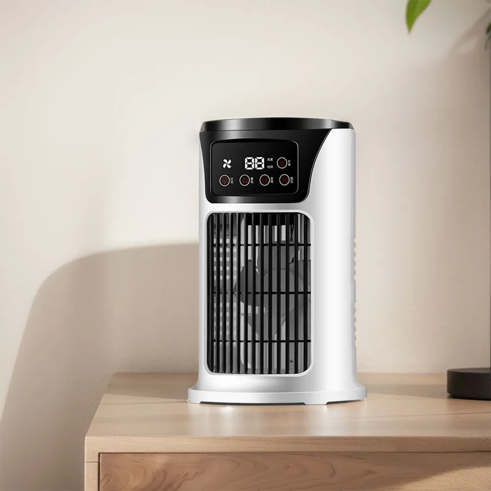 Portable Air Conditioner Fan Household USB Air Cooler 6H Timer Air Cooler Fan 6 Speeds Desktop 300ML Water Tank Air Conditioner Portable Air Conditioner Fan Household USB Air Cooler 6H Timer Air Cooler Fan 6 Speeds Desktop 300ML Water Tank Air Conditioner