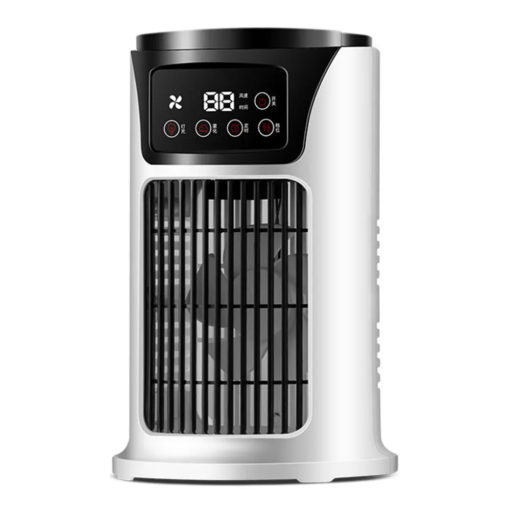 Portable Air Conditioner Fan Household USB Air Cooler 6H Timer Air Cooler Fan 6 Speeds Desktop 300ML Water Tank Air Conditioner Portable Air Conditioner Fan Household USB Air Cooler 6H Timer Air Cooler Fan 6 Speeds Desktop 300ML Water Tank Air Conditioner