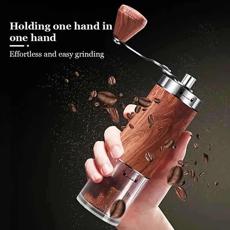 Portable Manual Coffee Grinder Espresso Machine Set Hand-cranked Bean Grinder Espresso Maker Suitable Home Travel