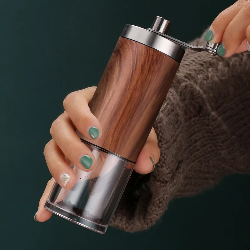 Portable Manual Coffee Grinder Espresso Machine Set Hand-cranked Bean Grinder Espresso Maker Suitable Home Travel